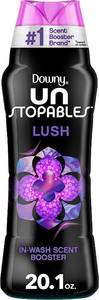 lot 18077 image: Downy Unstopable Laundry Scent Booster Beads for Washer, Lush, 20.1 oz