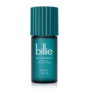 lot 18137 image: Billie AHA Deodorant 24-hour Odor-Preventing Gel, Aluminum-Free, Botanic Air, 1.7oz