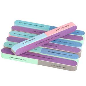 lot 18154 image: 12 Pieces 7 Way Nail Files and Buffers, Professional Nail Buffing Files Buffing Block for Shaping, Contouring, Smoothing, Polishing, Shining Natural Nails