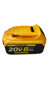 lot 19160 image: 20V 8.0Ah Lithium Ion Battery DCB204 set of 2
