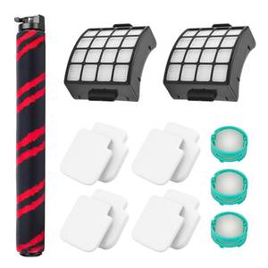 lot 19270 image: AZ3002 Replacement Brush Roll Filters and Odor neutralizer cartridge for Shark AZ3002 AZ3000 AZ3000W Stratos Duo Clean PowerFins Upright Vacuumm, Part XHFAZ3000 XFFKAZ3000 and 1541FC3000
