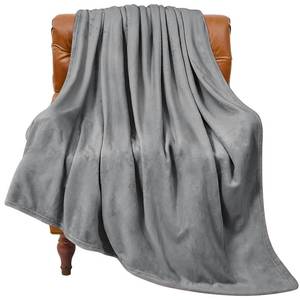 lot 20207 image: BEDELITE Fleece Blanket Grey Throw Blanket for Couch & Bed, Luxury Plush Cozy Fuzzy Blanket 50 x 60, Super Soft Warm Lightweight Throw Blanket for Travel Camping