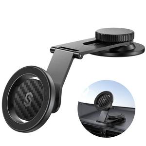 lot 20217 image: SYNCWIRE Fits MagSafe Car Mount for Universal Dashboard,Tesla Screen,Magnetic Phone Holder for Car, Foldable Aluminum Alloy Arm, Super Stable Car Mount for iPhone 17 Pro Max 16 15 14 13 12&All Phones