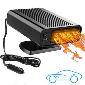 lot 20270 image: 12V 150W Car Heater, Portable Car Heater Plug into Cigarette Lighter, 2 in 1 Fast Heating Defrost Defogger, Windscreen Defogger Window Defroster for Car