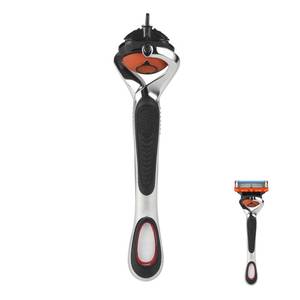 lot 20280 image: Replace Handle Compatible with Gillette Fusion5 Razors for Men, Comfort Glide Razor Handle Non-slip Ergonomic Handles, Only the handle(1 Pack Black)