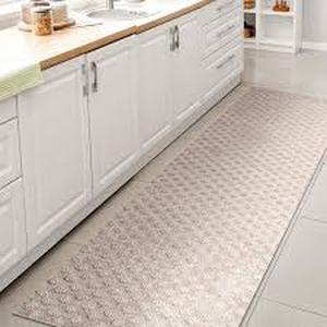 lot 17477 image: tan Runner Mat 7ft x 2ft