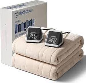 lot 19268 image: KTHL-BTG 120V Electric Heating Blanket