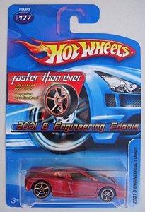 lot 2045 image: Hot Wheels Faster Than Ever 2001 B Engineering EDONIS #177 OH5 Spoke