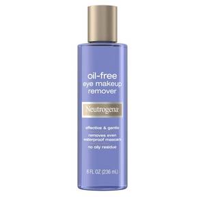 lot 2064 image: Neutrogena Gentle Oil-Free Eye Makeup Remover & Cleanser for Sensitive Eyes, Dissolves Waterproof Mascara, Non-Greasy Liquid Makeup Remover, Dermatologist & Ophthalmologist Tested, 8 fl. oz