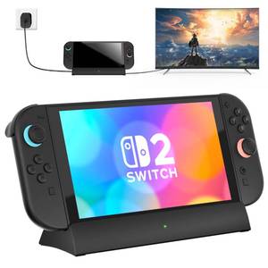 lot 2138 image: TV Dock Station for Switch 2,Switch 2 Docking Station with 4K120Hz HDMI OutputType C Port3.0 USB Port,Replacement for Official Switch2 Dock(Only Dock,Not Suitable for Use with Protective Case)