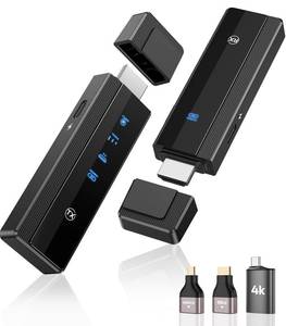 lot 2148 image: 2026 Upgraded Wireless HDMI Transmitter and Receiver 328FT100M, 4K Decode & 1080P 60Hz Zero Latency, 5G2.4G Dual Band,Wireless HDMI Extender Display for VideoAudio to Monitor from LaptopTV Box