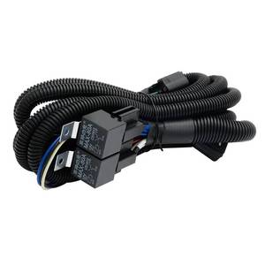 lot 4126 image: Luxster 9012 9005 9006 LED High-Performance Automotive Headlight Relay Harness - 40A Capacity, Designed for LED Lighting, Equipped with Overload Protection Fuse