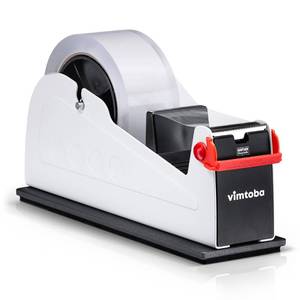 lot 4130 image: Heavy Duty 2-Inch Desktop Tape Dispenser, Dual Roll, Non-Slip Base