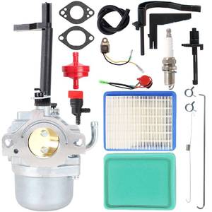lot 4148 image: Pro Chaser 697978 591378 Carburetor Compatible with Briggs and Stratton Nikki 695115 030430 695114 Fits Coleman Powermate 5000 6250 Storm Responder 5500 Generator Troy Bilt 204412-0147E1 Generator