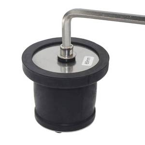 lot 4158 image: BOPOREAE Expandable Mechanical Seal, Cleanout Pipe Plug-Rubber Expansion Scupper Plugs & Removable Stainless Steel Allen Wrench Handle, 2-916 to 3-18 in Sewer Cap Cover, Winterizing Pool Boat Plugs