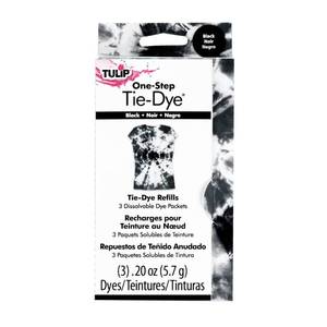 lot 4170 image: Tulip One-Step Tie-Dye Kit Dye Refill Packs, Black