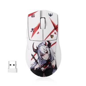 lot 4206 image: Redragon M916AK PRO 3-Mode Anime Gaming Mouse, 42G Ultra-Light 26K DPI Gaming Mouse wErgonomic Natural Grip Build, Full Programmable Buttons, Software Supports DIY Keybinds & DPI