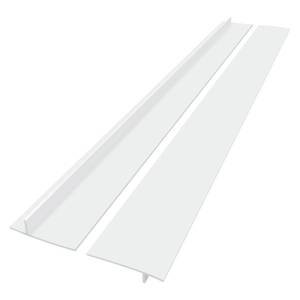 lot 4220 image: Silicone Stove Counter Gap Cover (2 Pack),Easy Clean Heat Resistant Wide & Long Kitchen Stove Gap Filler,Seals Spills Between Counters, Oven, Stovetops, Washing Machines, Washer, Dryer(25in, White)
