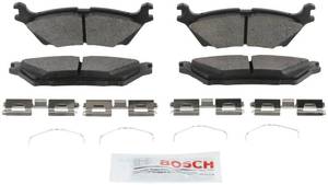 lot 6037 image: BOSCH BC2383 QuietCast Premium Ceramic Disc Brake Pad Set - Compatible with Select Ford Expedition, F-150 Lincoln Navigator REAR