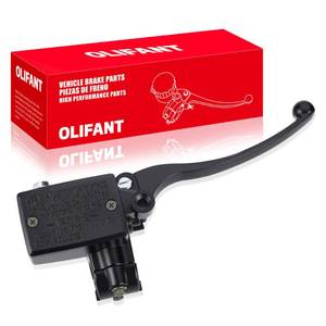 lot 6046 image: OLIFANT Brake Master Cylinder Handle for Honda TRX 250 300 350 400 450 Foreman 500 Rubicon FourTrax 300 Rancher 350 420 Recon 250 Rincon Sportrax 78 ATV Hydraulic Brake Lever