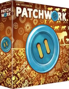lot 6089 image: Lookout Games Patchwork Specials Board Game (10-Year Anniversary Edition) New Illustrations, Solo Mode & Exclusive Tokens Strategy Game for Kids & Adults, Ages 8, 2 Players, 30 Min Playtime