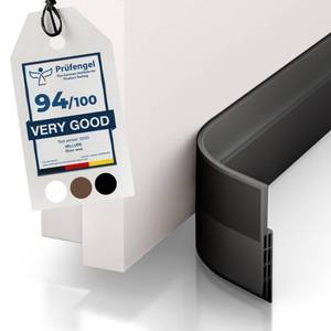 lot 6127 image: Vellure� Door Draft Stopper for Bottom of Door - Premium Door Sweep for Bottom of DoorWeather Stripping Door Seal (Save Energy �� installs Quickly and Easily) Door Strip (1, Black)