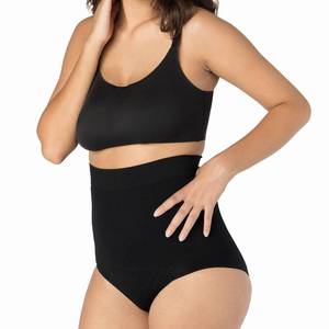 lot 6172 image: UpSpring C-Panty C-Section Recovery Underwear with Silicone Panel for Incision Care, Tummy Control Panties High Waist Postpartum Underwear for Womens Black size M