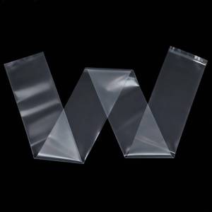 lot 11863 image: LemonSecret 100 Pack 4 x 40 Inch Clear Plastic Poly Bags 2.3 Mil Long Narrow Flat Open Bags, Poster Sleeves for Posters, Artwork, Documents Storage, Anti-dust and Waterproof Storage for Office