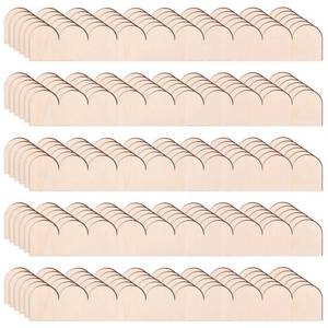 lot 11903 image: 30PCS Unfinished Wood Trim Molding Decorative Scalloped Wood Trim Cute DIY Scalloped Edge Decorative Wood Molding for Home Wall Cabinet Shelf and Window Door