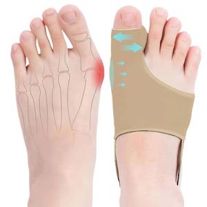 lot 12224 image: Jan Bark 2PCS Bunion Corrector for Women Men Big Toe, Straightener Bunion Correct Toe Alignment Pain Relief, Comfortable Breathable Pain Relief Non-Slip Socks (Beige, Medium)