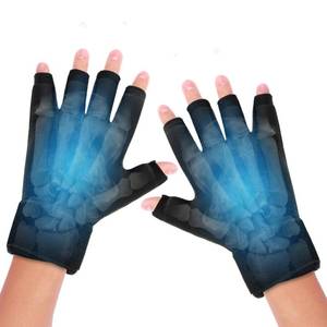 lot 12242 image: JFHNMLW 1pcs Finger Arthritis Compression Hand Ice Pack Gloves for Pain Relief, Adjustable Wrist Ice Pack for Hot & Cold Therapies, Reusable Finger Ice Gloves Sleeve for Tendinitis, Carpal Tunnel (Missing A glove)