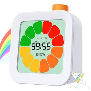 lot 12257 image: EooCoo Visual Timer for Kids with ADHD & Autism �� Digital Countdown with Clear Petal-Style Visual Time Progress, Easy-to-Use Time Management Tool for Calm Transitions, Classroom & Home
