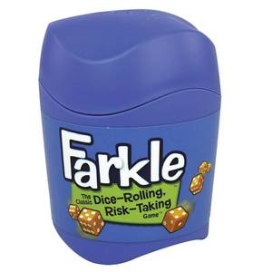 lot 12260 image: PlayMonster Farkle Classic Dice Game - Family Game Night - Easy to Travel - Ages 8