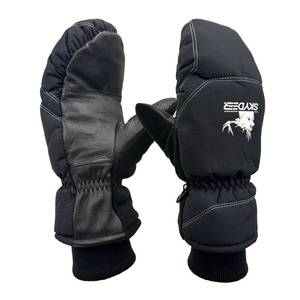 lot 12273 image: SKYDEER Mittens for Men and Women, Winter Gloves with Deerskin Leather and 150G 3M Thinsulate Insulation for Skiing Running Driving Cycling Hiking Biking Outdoor Sports Daily Work (SD8753ML)