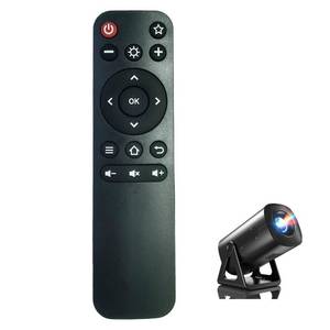 lot 12289 image: RUOYINKE Remote Control Compatible for ClokoWe T800 & TransarJect Mini Projector, Home Projector