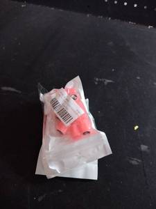 lot 12292 image: 12 PCs Florescent Skull Caps For Bicycles Pink And Green 3 Packs