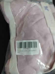 lot 12294 image: Young and Fashion Womens Light Pink Ribbed Top XS