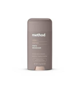 lot 16242 image: Method Deodorant, Cedar  Cypress, 24 Hour Odor Protection, 2.65 oz