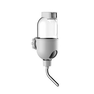 lot 16269 image: Pet Water Bottle for Cage Crate 17oz Non-Drip Water Dispenser for Small Animal Rabbit Bunny Guinea Pig Chinchilla Ferret Squirrel Hedgehog (Gray, 17oz)