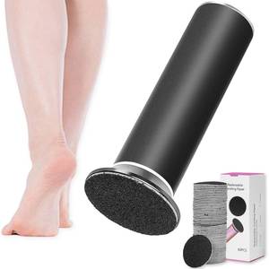 lot 16279 image: Dermawave Electric Foot File Callus Remover for Feet, Professional Electric Foot Sander Filer Grinder with 60 Sandpaper Discs for Men & Women, Pedicure Tool for Corn Dead Skin Cracked Heel