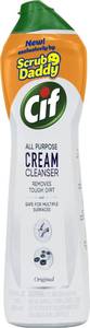 lot 18000 image: Scrub Daddy Cif Cream All Purpose Cleaner, Original - Multi Surface Household Cleaning Cream for Glass, Chrome, Granite, Sink, Gold, Marble Countertops & More (16.9oz), 1.38 pounds