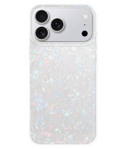 lot 18023 image: LONLI Hue for iPhone 17 Pro Case - Pearl Tort Shockproof Phone Cover - Shock-Absorbent Bumper - Elegant, Unique and Aesthetic for Women and Girls