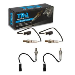 lot 18124 image: TRQ Oxygen O2 02 Sensor Upstream & Downstream Kit for Ford Jaguar Lincoln Mercury