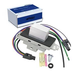 lot 18136 image: AITKEN Blower Motor Resistor Kit for 03-06 AvalancheSilverado 1500 2500 3500SuburbanTahoe,GMC Sierra 1500 2500 3500Yukon Replace# 89018849, 1581773, 93803636, 52497491, 89019351, 973-508.