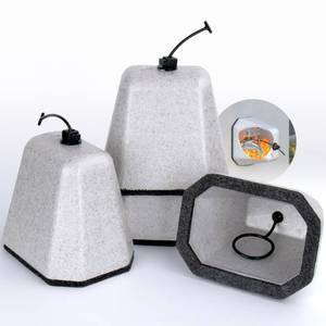lot 19305 image: Outdoor Faucet Covers for Winter 2 Pack, Foam Faucet Cover for Winter Freeze Protection, Reusable Outdoor Hose Bib Cover, Spigot Covers Winter Insulated
