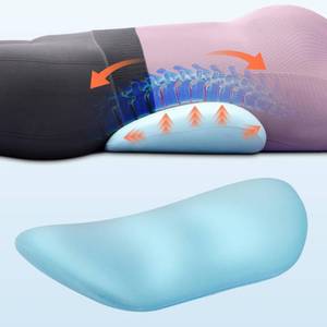 lot 19311 image: NIdreamCE Lumbar Support Pillow for Bed Relieve Back Pain,Memory Foam Lower Back Pillow for Sleeping Waist Pillow Back&Stomach Sleepers - Bed Rest Pillow for Car, Sofa