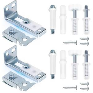 lot 20306 image: Bifold Door Hardware Repair Kit, 2-Pack Bifold Closet Door Hardware Kit Folding Door Hardware Repair Replacement Tool Kit