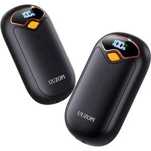 lot 20324 image: Hand Warmers Rechargeable - Magnetic Electric Hand Warmers 2 Pack, LED Display, 4 Settings Fast Heating Reusable Portable Heater Handwarmers for Golf Hunting Camping Essentials, Gifts for Men Women