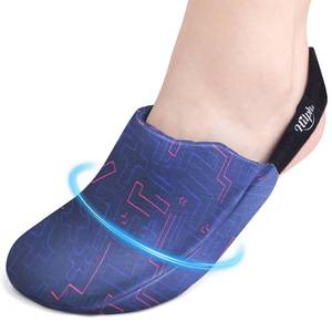 lot 20365 image: Hilph Foot & Toes Ice Pack Wrap for Broken Toes & Surgery Recovery, Wearable Forefoot Gel Ice Pack Cold Therapy Ice Sock with Strap for Hammer Toe, Injuries, Gout, Single Blue