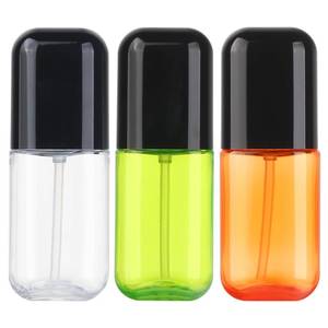 lot 20377 image: Travel Spray Bottle 3 Pack 2.7oz80ml Portable Plastic Small Spray Bottles Refillable Mini Spray Bottle Empty Fine Mist Spray Bottles for Makeup Removers, Perfume, Essential Oils Toners Rose Waters